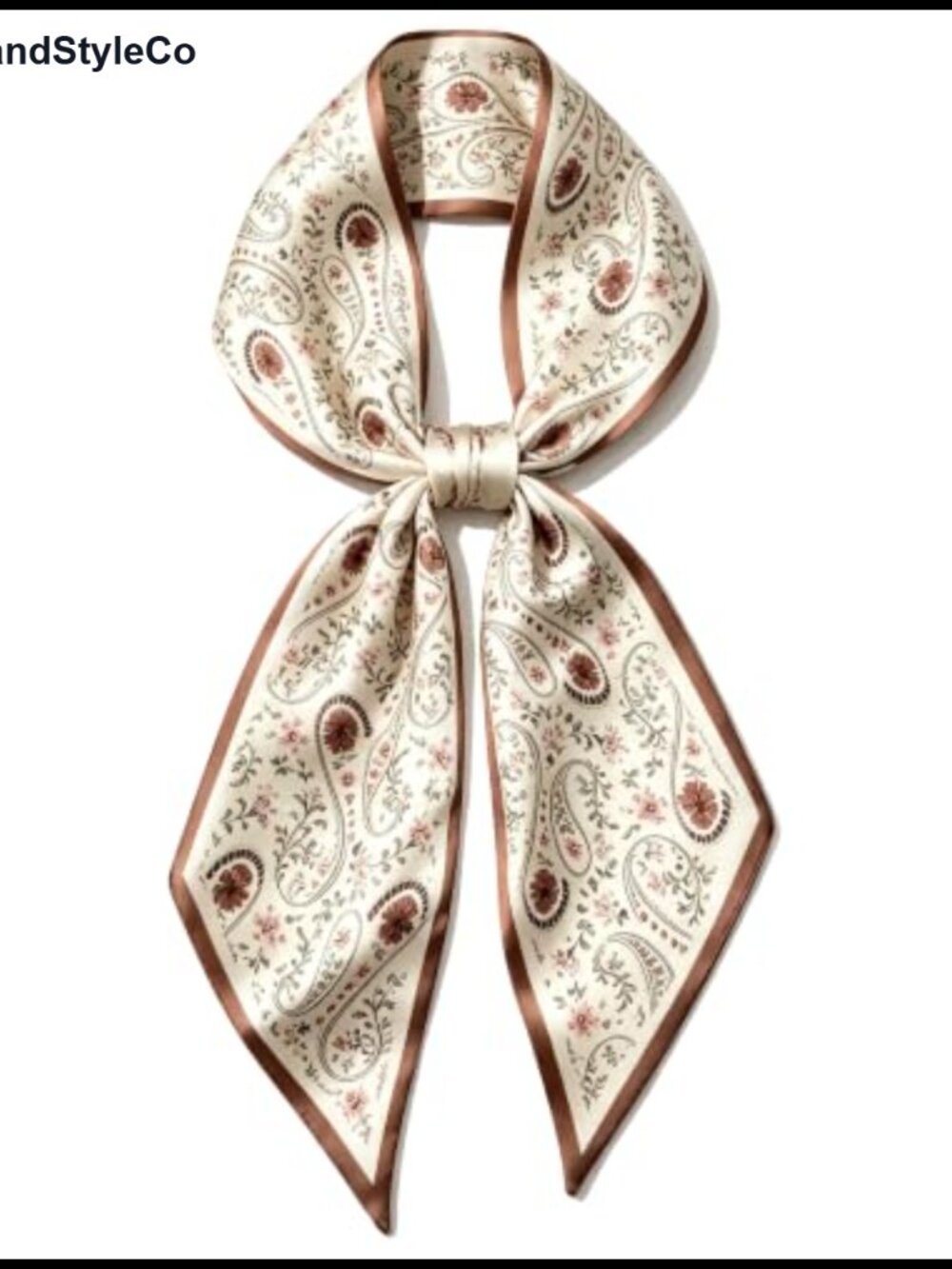 Women's Long Neck Scarf Silk Blend Head Hair Bag Wrap Lightweight
